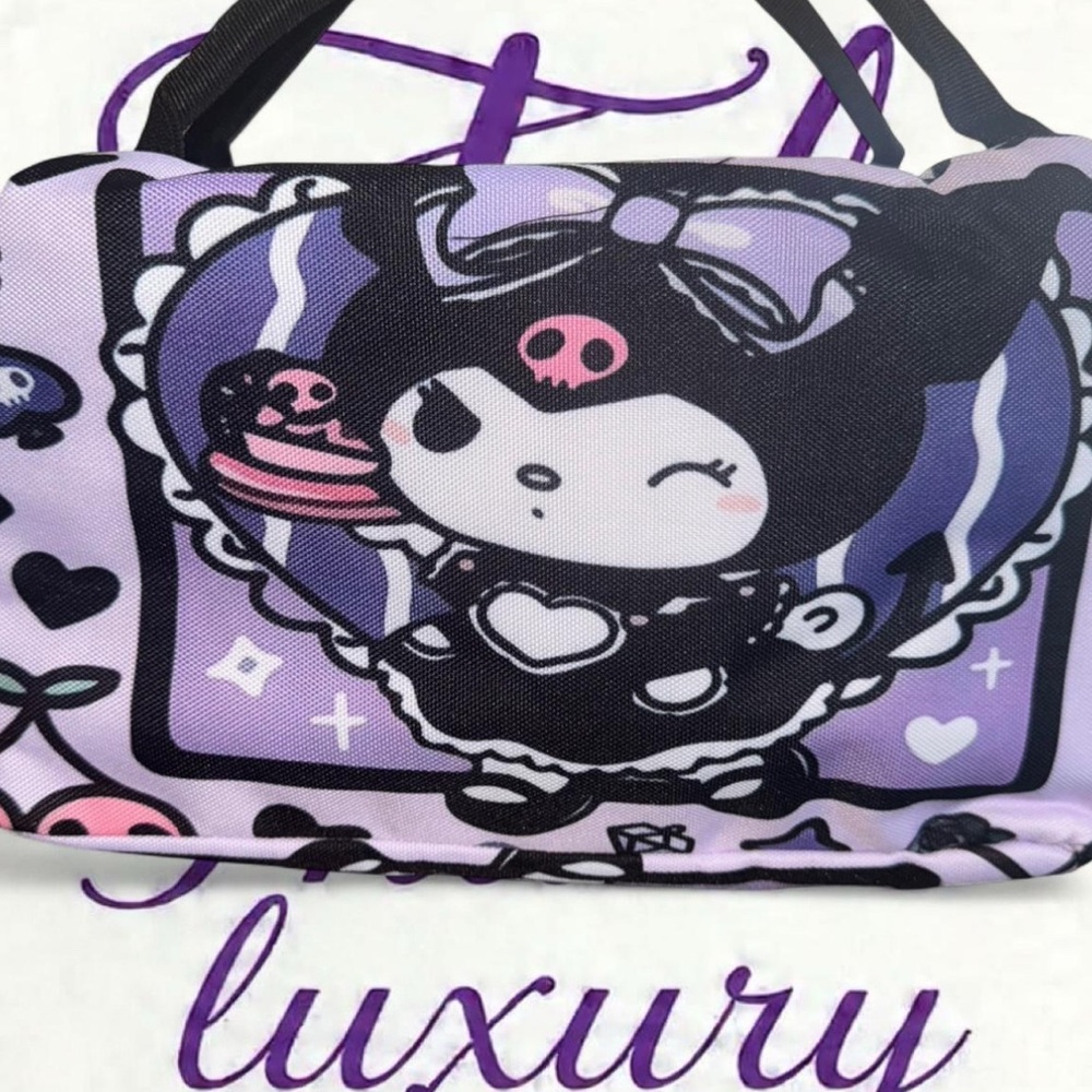 Womens KUROMI LUNCH BAG and WALLET